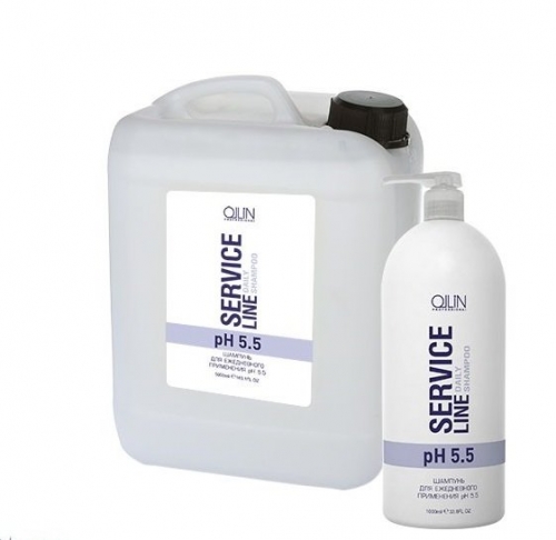 OLLIN SERVICE LINE Шампунь для ежедневного применения рН 5.5  Daily shampoo pH 5.5	5000 мл