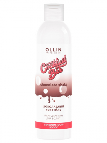 Ollin Шампунь для волос ;Шоколадный коктейль 400мл