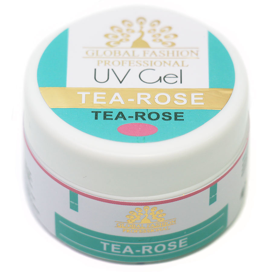 УФ гель камуфлирующий Global Fashion 15гр. Tea-Rose (КОПИИ)