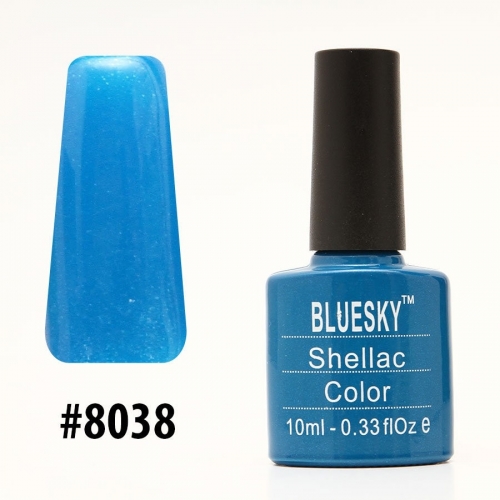 Гель-лак Bluesky Shellac Color 10ml #8038- Уценка (КОПИИ)