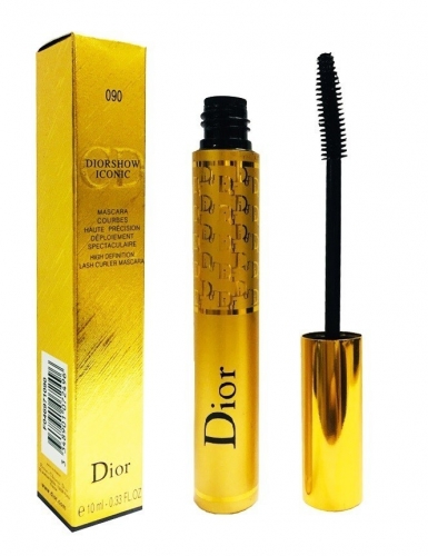 Тушь для ресниц Dior Diorshow Iconic 090 noir black (золото) 10ml (КОПИИ)