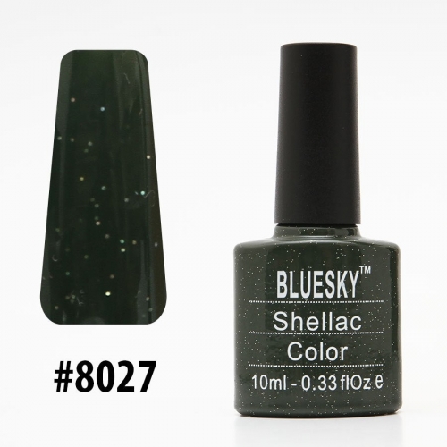 Гель-лак Bluesky Shellac Color 10ml #8027 (КОПИИ)