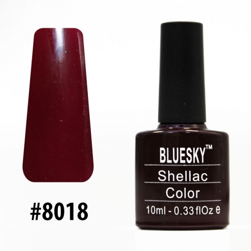 Гель-лак Bluesky Shellac Color 10ml #8018- Уценка (КОПИИ)