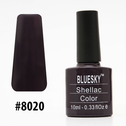 Гель-лак Bluesky Shellac Color 10ml #8020- Уценка (КОПИИ)