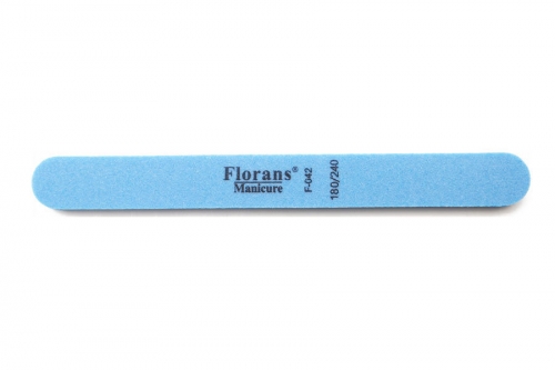 Пилка для ногтей мягкая Florans овал 180/240 (КОПИИ)