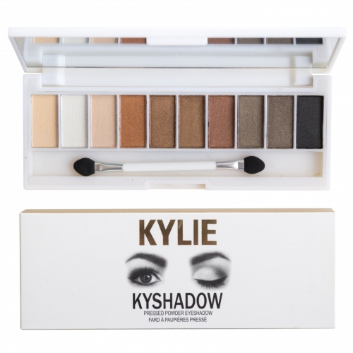 Тени Kylie Kyshadow Pressed Powder Eyeshadow 10 оттенков (КОПИИ)