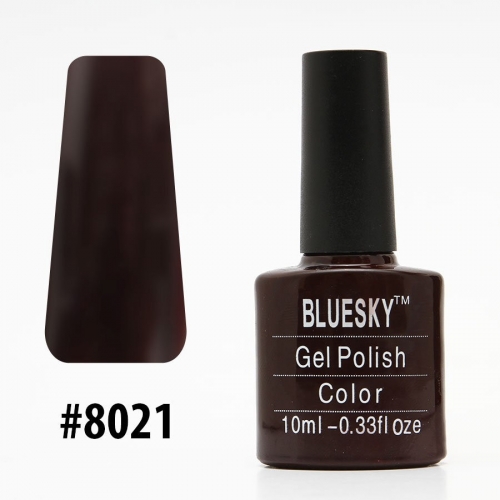 Гель-лак Bluesky Shellac Color 10ml #8021- Уценка (КОПИИ)