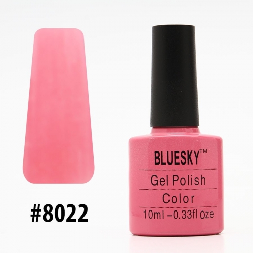 Гель-лак Bluesky Shellac Color 10ml #8022- Уценка (КОПИИ)