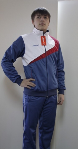 Спортивный костюм Модель м72-1 синий-белый-красный