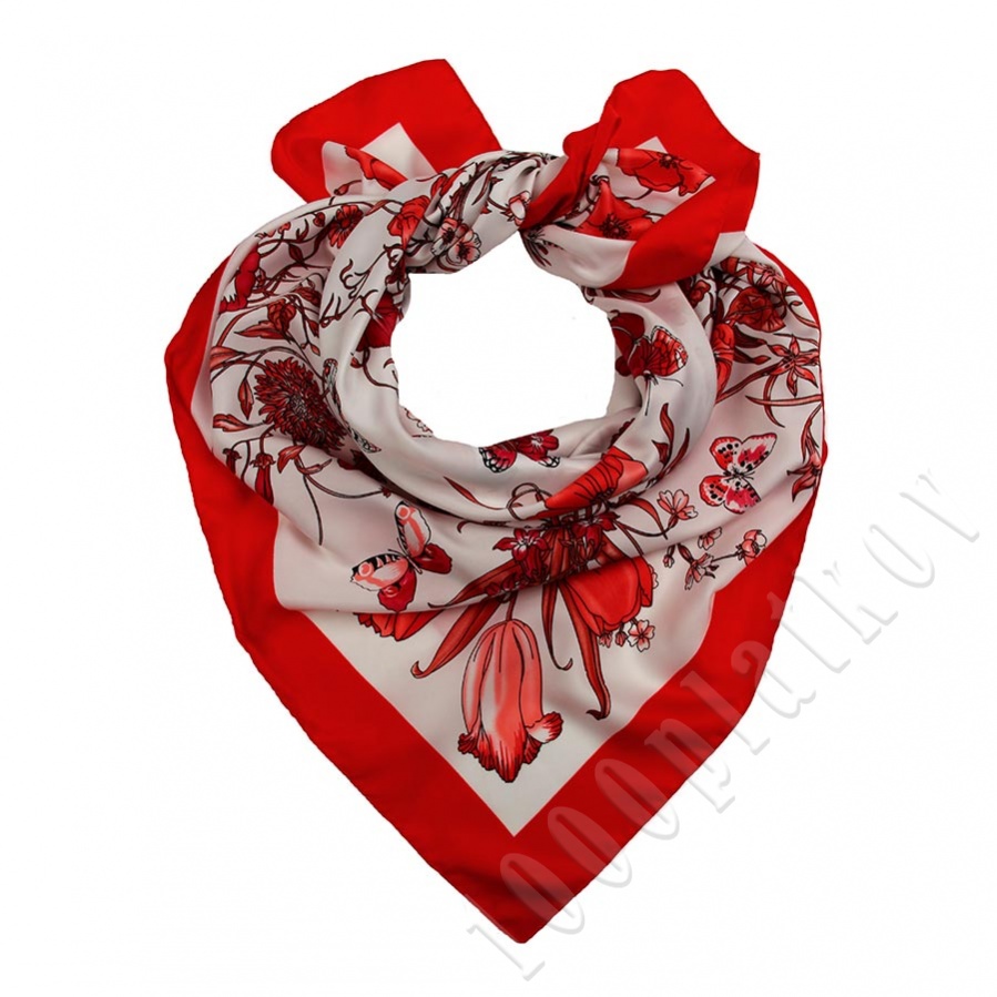 Платки волгоград. Red Harlow платок. Красно белый шарф. Красно белые платки. Красный шелковый платок.