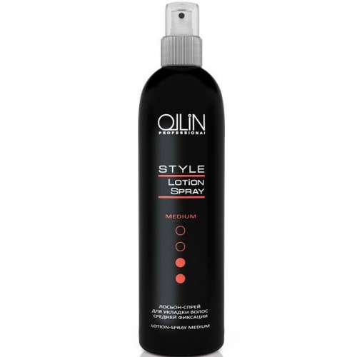 Ollin лосьон-спрей для укладки волос средней фиксации