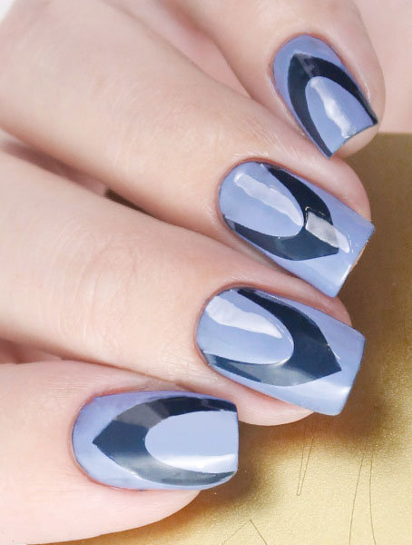 Трафареты для дизайна ногтей Esmalte T 74 (КОПИИ)