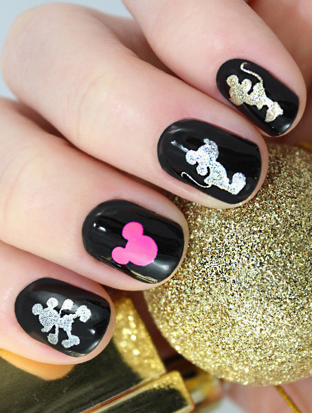 Трафареты для дизайна ногтей Esmalte T 19 (КОПИИ)
