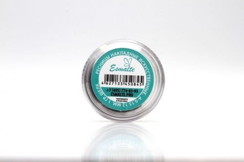 Ресницы Esmalte в банке A-0.15 - 12мм 1гр. Шелк (КОПИИ)