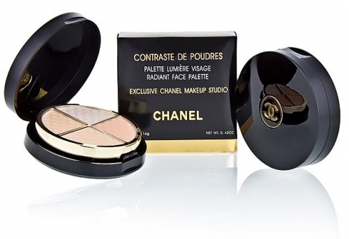 Компактная пудра 4 в 1 Chanel Сontraste de Poudres 16 g (КОПИИ)
