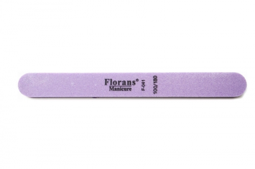 Пилка для ногтей мягкая Florans овал 100/180 (КОПИИ)