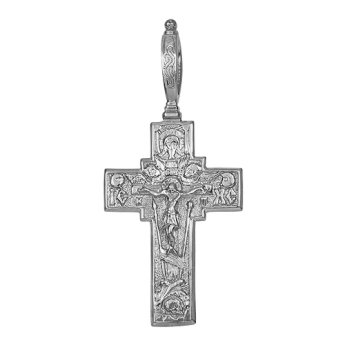 Крест серебряный ПР-45