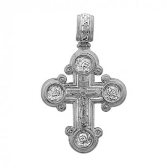 Крест серебряный ПР-136