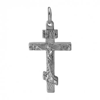 Крест серебряный ПР-49