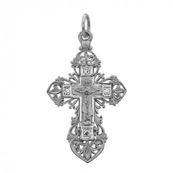 Крест серебряный ПР-146
