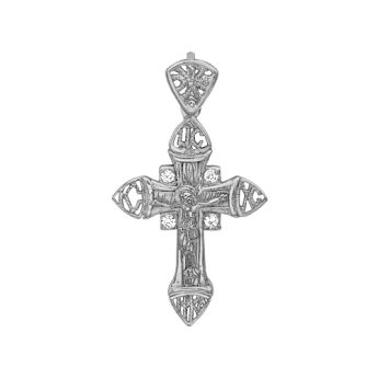 Крест серебряный ПР-32
