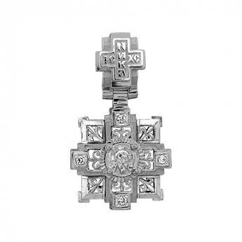 Крест серебряный ПР-163