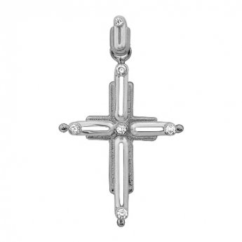 Крест серебряный ПР-157