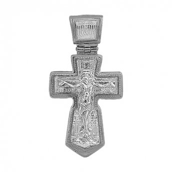 Крест серебряный ПР-101