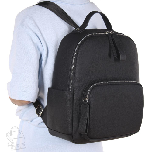 Сумка женская кожаная 79719VG black Vitelli Grassi