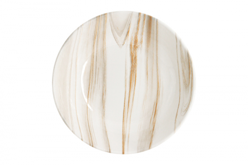 Тарелка суповая, 19х5 см, фарфор P, белая, мрамор, Royal Marble, 62768