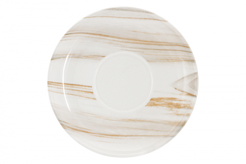 Пара чайная, 1 перс, 2 пр, 250 мл, фарфор P, белая, мрамор, Royal Marble, 62772