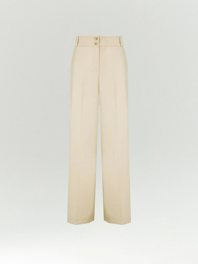 Брюки из костюмной шерсти ,
60% вискоза, 37% полиэстер, 3% эластан ,