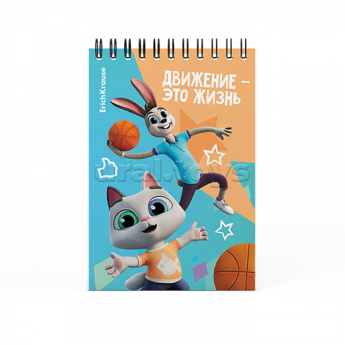 Блокнот 80 л., клетка 