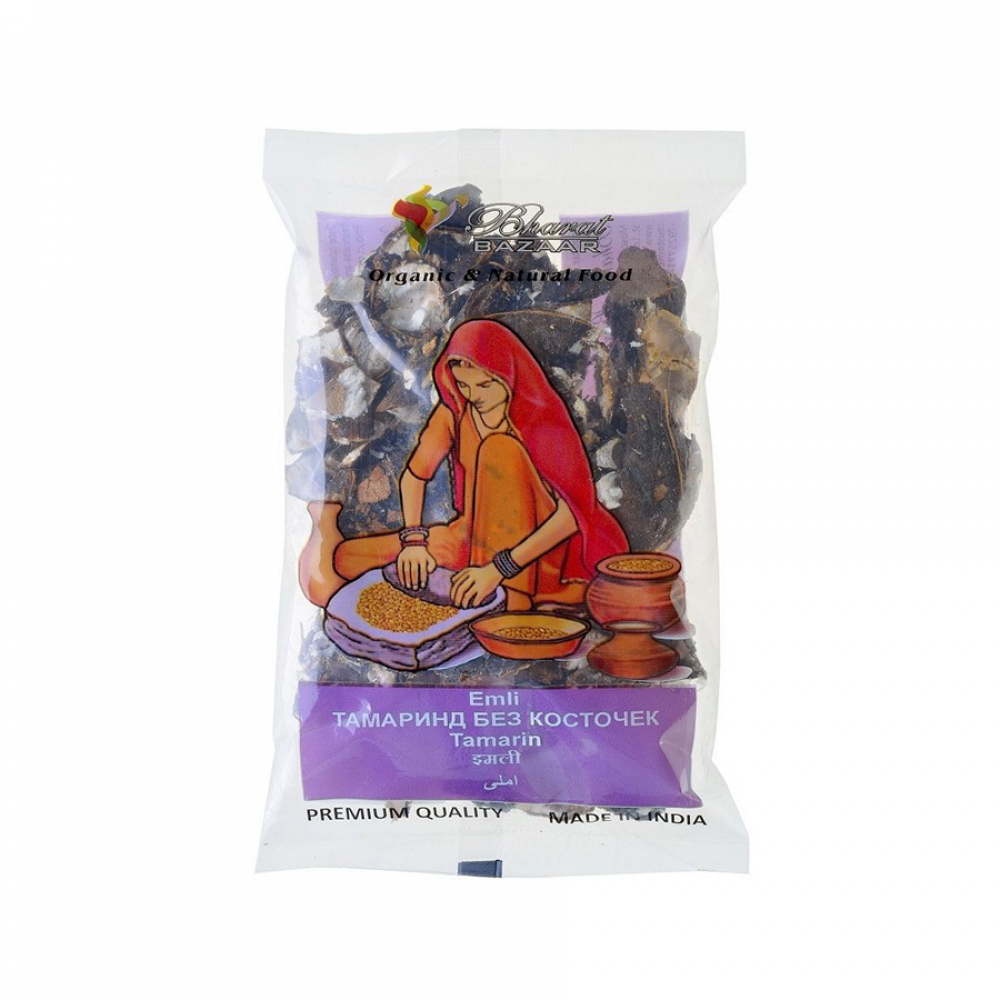 BHARAT BAZAAR Emli Tamarind Тамаринд Без Косточек 100г