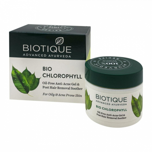 BIOTIQUE Bio chlorophyll Гель для лица био хлорофилл 50г