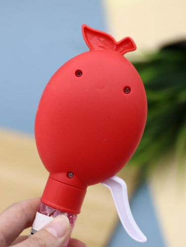 Портативный механический ручной вентилятор «Tasty fruit», red
