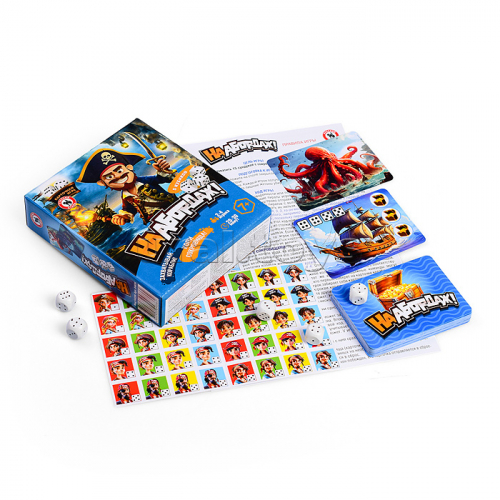 Карточная игра с 5 кубиками 