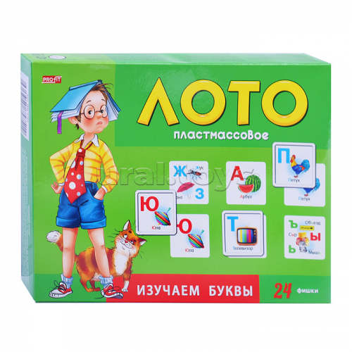 Лото пластиковое 24 фишки. 