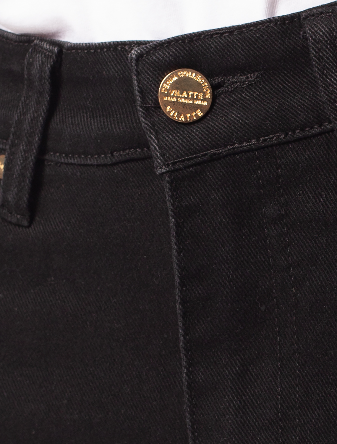 Ст.цена 2490р Прямые джинсы из эластичного денима D54.273 черный