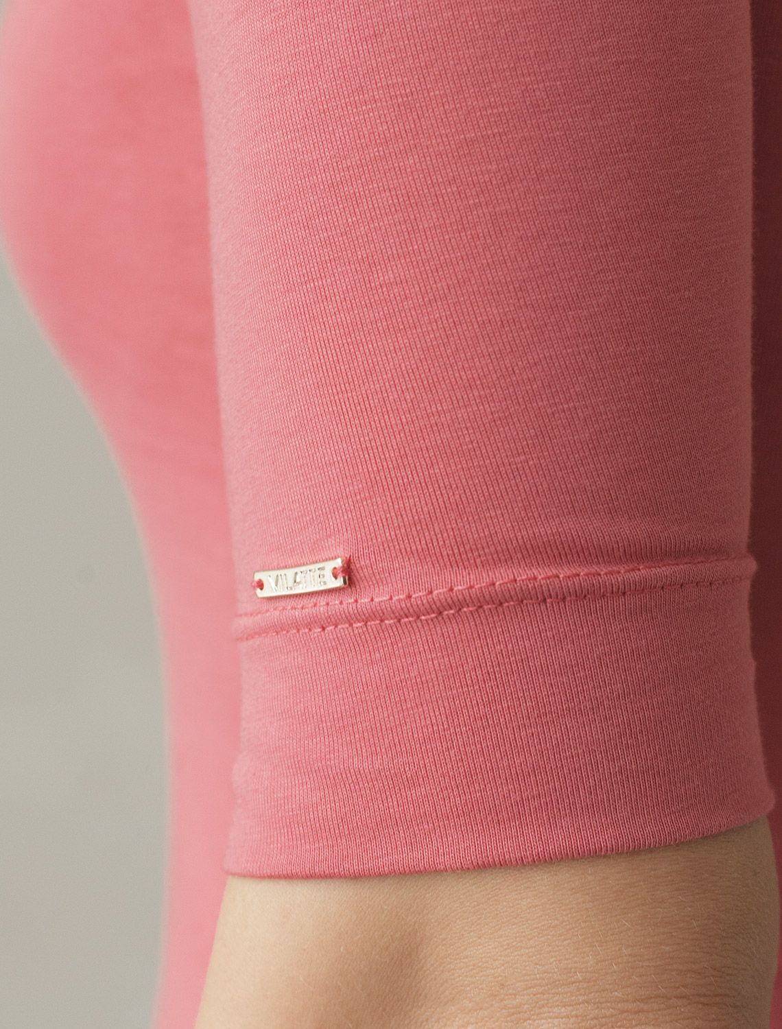 Джемпер из премиального хлопка с эластаном D49.112 терракота