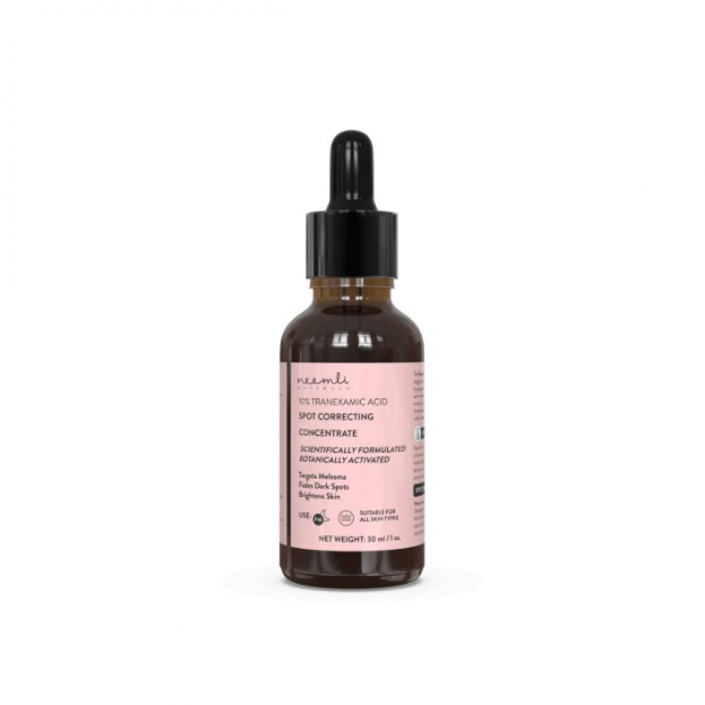 NEEMLI NATURALS 10% Tranexamic Acid Spot Correcting Melasma Concentrate Осветляющий концентрат для лица с транексамовой кислотой 30мл