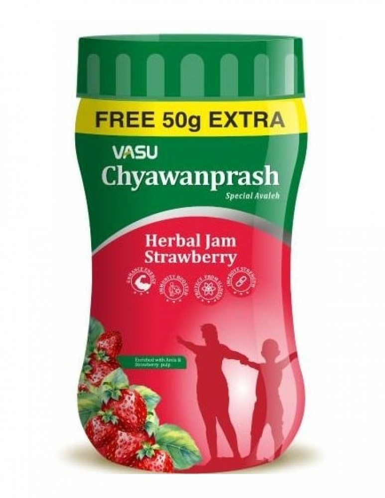 Vasu Trichup chawanprash Strawberry Васу Чаванпраш Клубника 550г