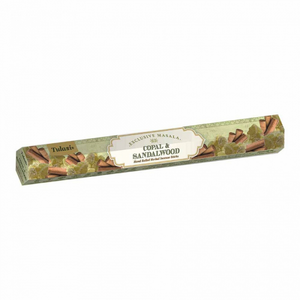 TULASI Hexa Copal & Sandalwood Благовония Копаль и Сандал 15г
