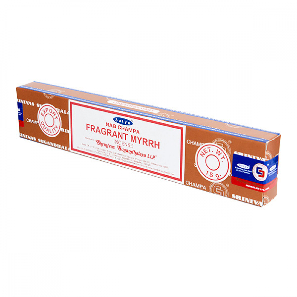 SATYA Fragrant Myrrh Благовоние Душистая Мирра 15г