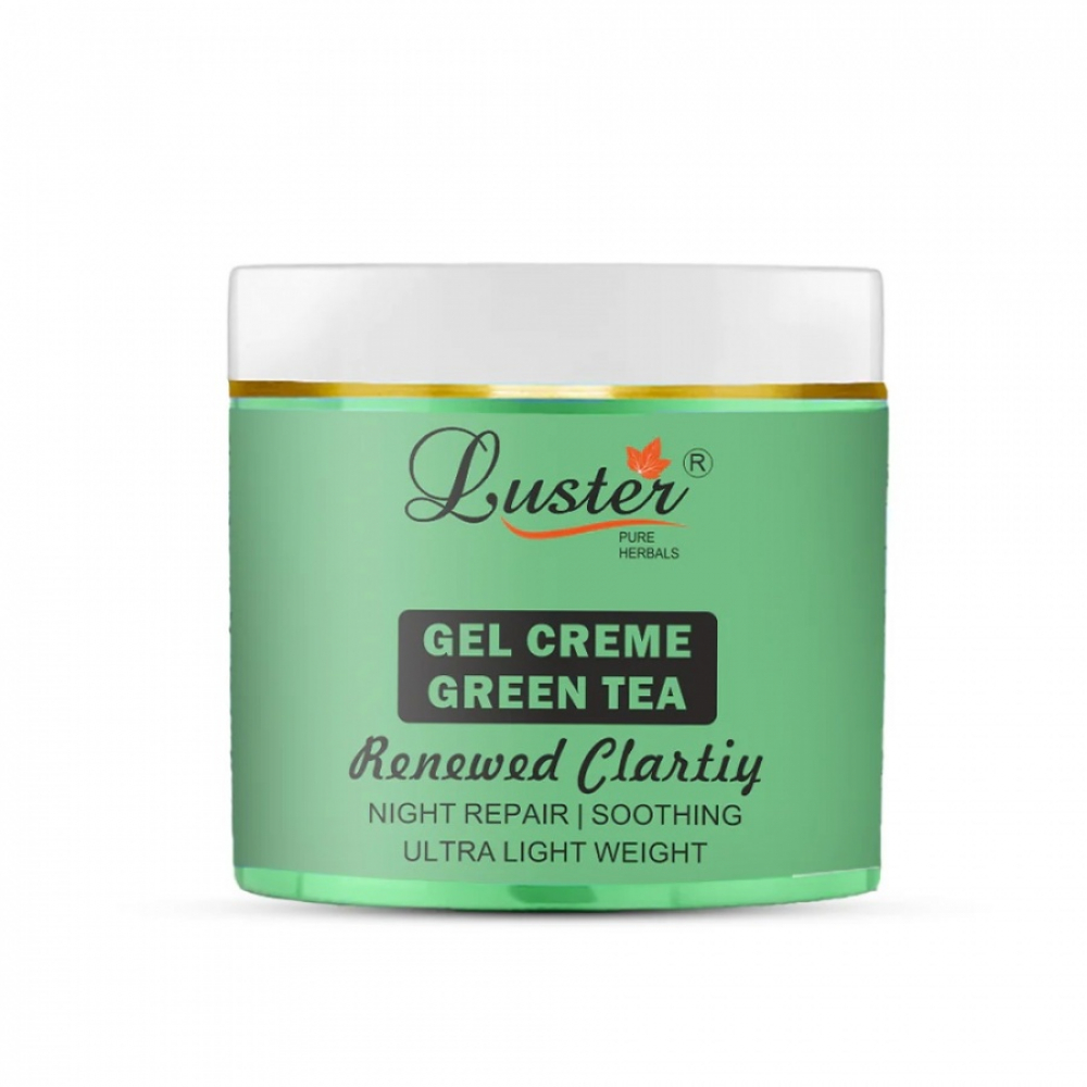 LUSTER Green Tea Gel Crème Успокаивающий гель-крем для лица с экстрактом зелёного чая 100мл