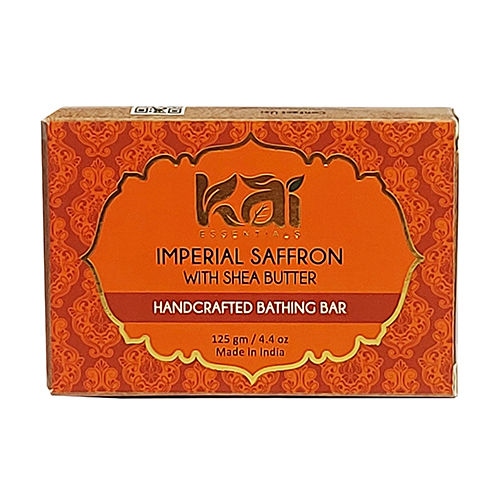 KAI ESSENTIALS Imperial Shaffron  Мыло Императорский шафран Премиум с маслом ши 125г