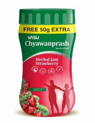 Vasu Trichup chawanprash Strawberry Васу Чаванпраш Клубника 550г