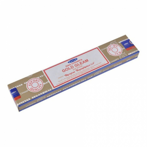 SATYA Gold Gleam Incense Благовоние Золотое Сияние 15г