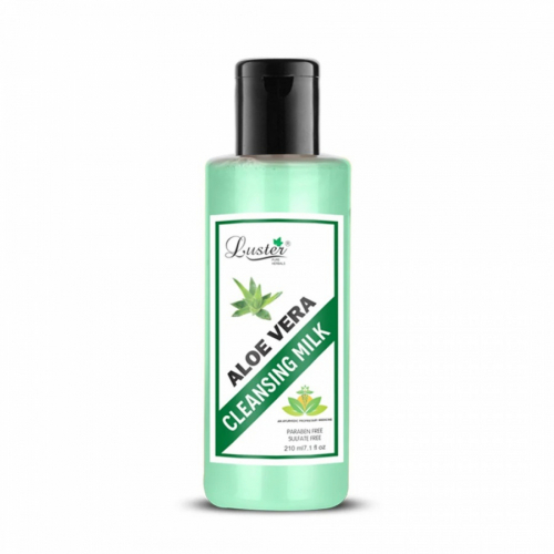 LUSTER Aloe Vera Cleansing Milk Очищающее молочко для лица с экстрактом Алоэ Вера 210мл