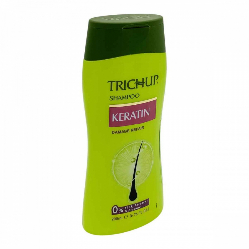 VASU TRICHUP Hair Shampoo Keratin Шампунь для волос с Кератином 200мл